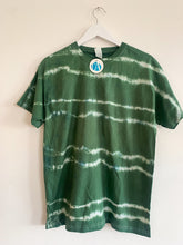 Load image into Gallery viewer, Forest Green Adult Tie Dye Short Sleeve Tshirt